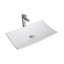 Lavabo de salle de bain rectangulaire Anneau