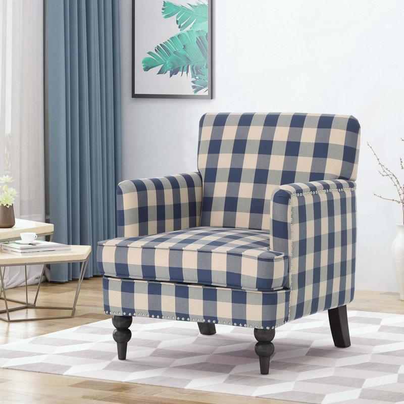Fauteuil club Harrison - bleu