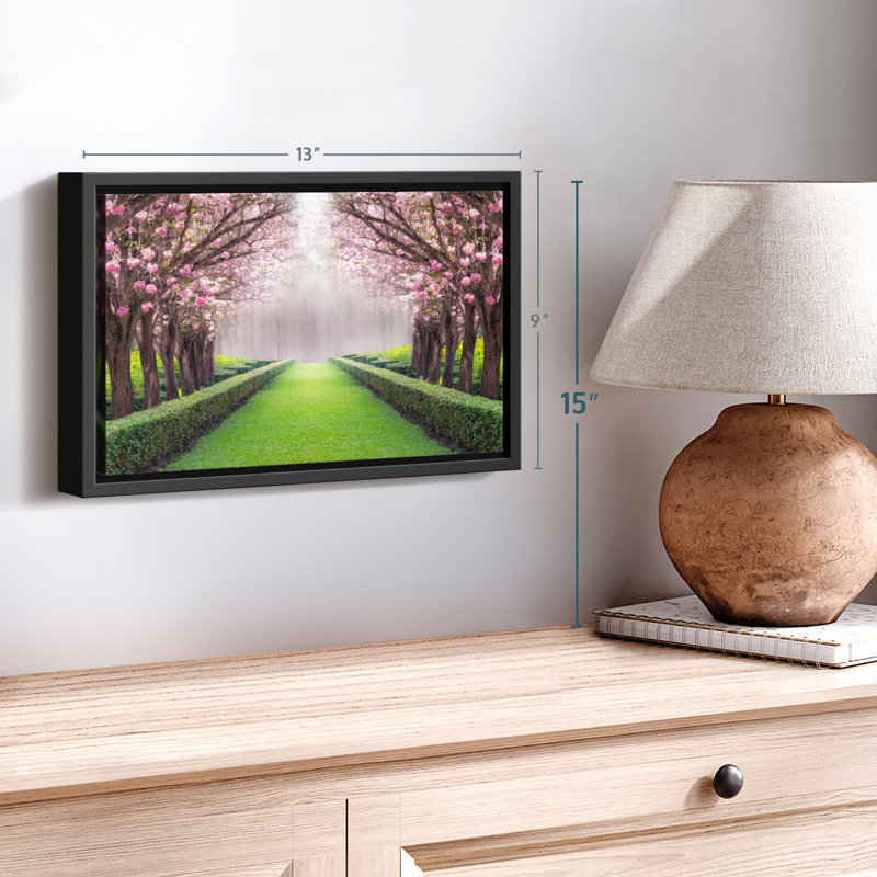 Sakura Tree Lane, reproduction sur toile, H 9 po x l 13 po