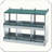 6-Compartment Chicken Nesting Box Roll Away Egg Laying Box