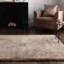 Tachiana Hand Tufted Shaggy Taupe Area Rug-666305948