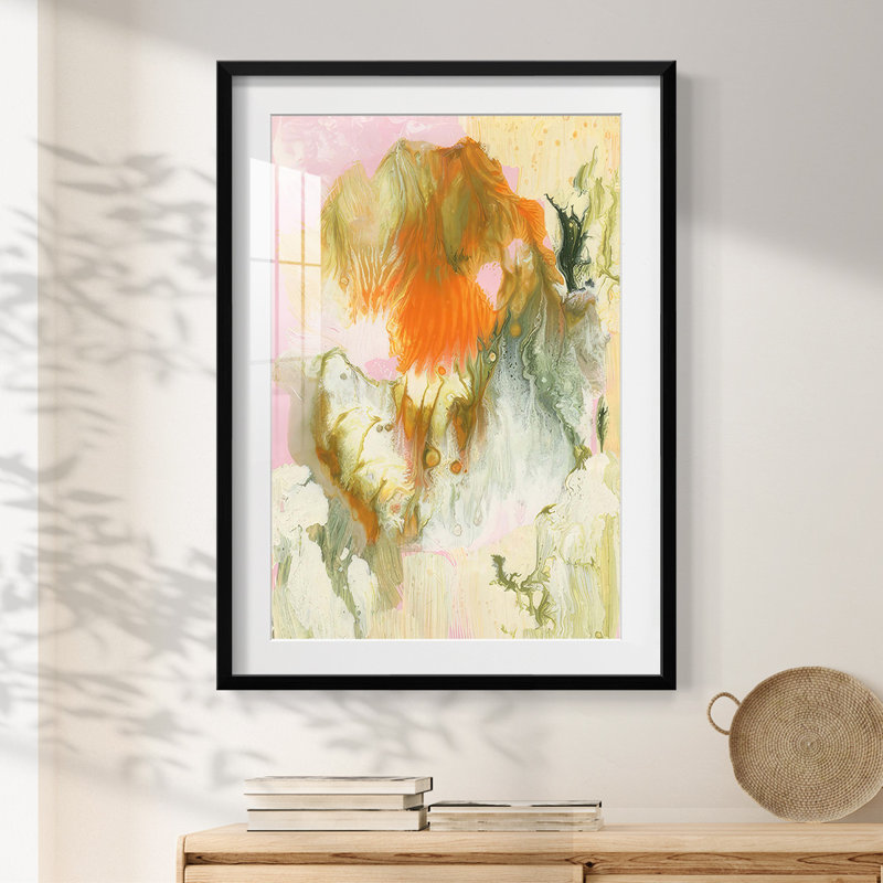 Sleeping Beauty I -Framed Print, 28.5" H x 20.5" W, Black