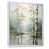 White Floater Framed