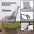 Barrise 6 - Person Patio Dining Set with Rectangular Table