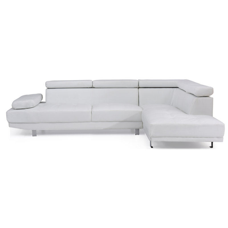 Canapé modulaire Modern River, Blanc