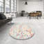 Tapis contemporain bleu clair / rouge-1837716380