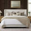 Abbey Wingback Queen Bed Ivory