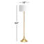 Lampe sur pied 64 po Railey