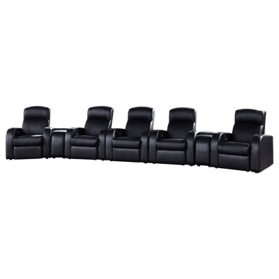 Mollifer 7-piece Upholstered Home Theater Seating