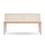 Console - Lin peint beige