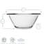 Mr Chef Glass Nesting Mixing Bowl-55784184