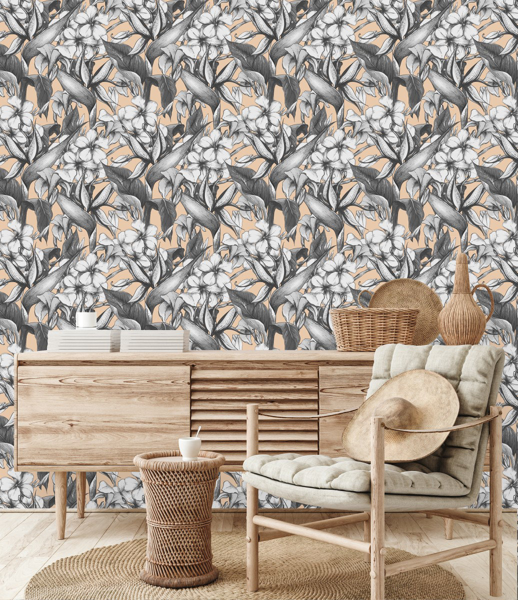 Red Barrel Studio 18.75' L x 25" W Smooth Peel and Stick Wallpaper ...