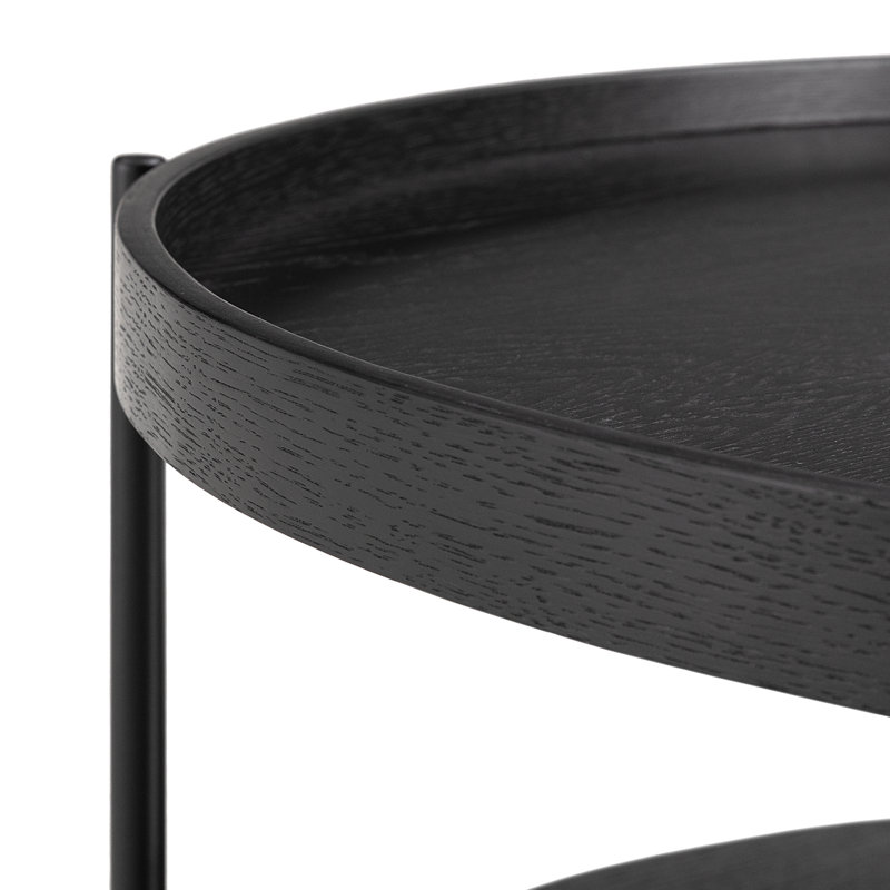 Coffee Table, Oak Black