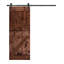 Ensemble de quincaillerie pour porte de grange simple en bois-88867575-93979551