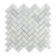 0.94" x 1.96" Marble Mosaic Wall Tile