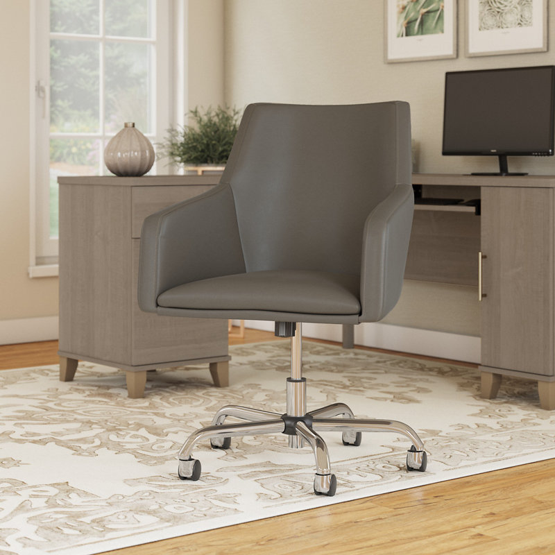 Chaise de bureau London, Gris délavé