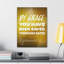 By Grace You Have Been Saved Ephesians 2:8 - Wrapped Canvas Print-289871095