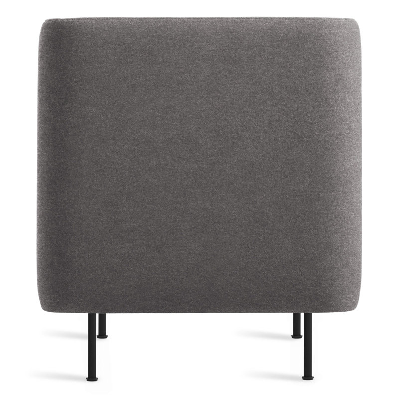 Bloke Club Chair, Gabro Gray Wool, Oblivion