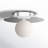 Allegra Glass Flush Mount-88236008-88236010