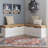 Jakobson Machine Washable Rust and Ivory Area Rug-1568371975