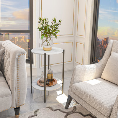 Alber Side Table with Storage