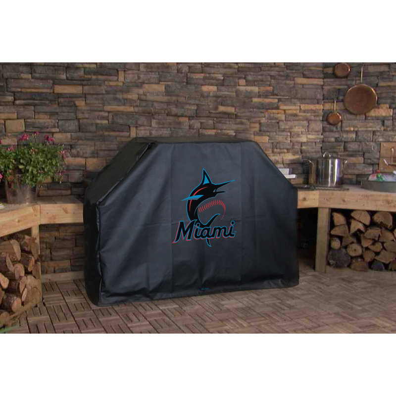 MLB Grill Cover, MLB Miami Marlins, 72'' W x 24'' D