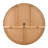 Renata Round Oversized Shiplap Farmhouse Wall Clock-519095138