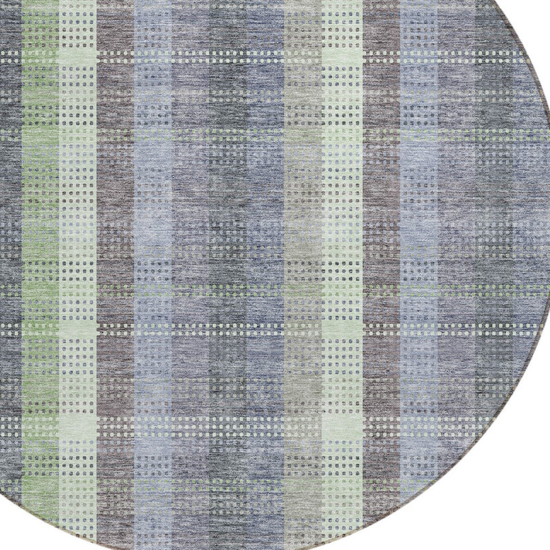 Tapis rond 8 po