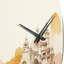 Horloge murale ancienne en métal rose antique et antique IV-93382221
