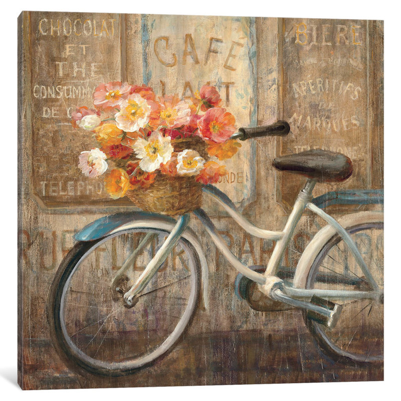 Reproduction d’art sur toile tendue, "rencontre-moi au café ii" par danhui nai, H 12 po x l 12 po x P 1,5 po