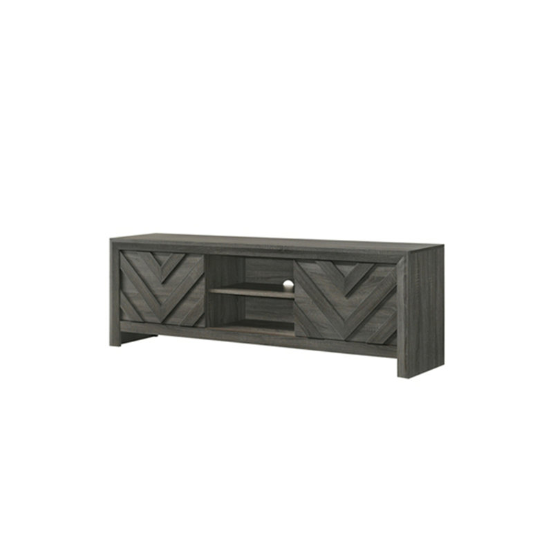 Meuble télé 1pc, Gris foncé