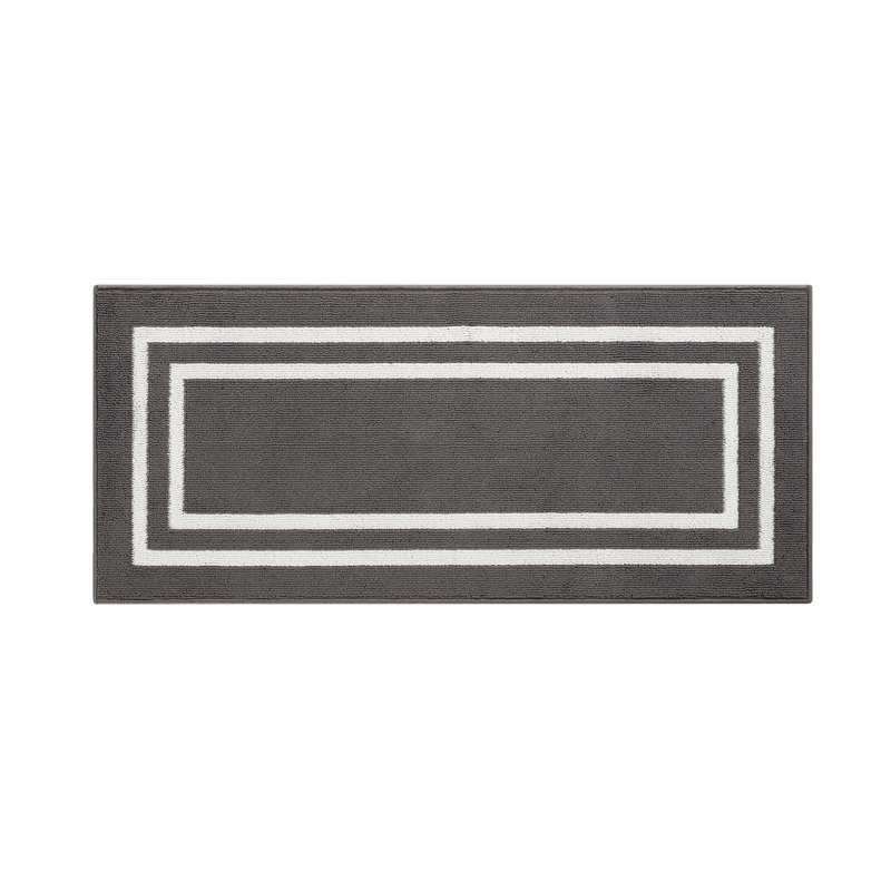 Tapis capitonné à 1 ligne Nautica, Rectangle 2 pi 2 po x 3 pi 9 po