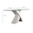 Tysa Glass Top Dining Table