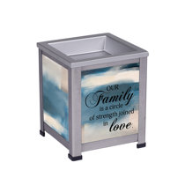 6.3'' H Metal Tabletop Wax Warmer