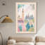 «Soft Spring London», toile de voyage par Art Remedy-107431814-107431834