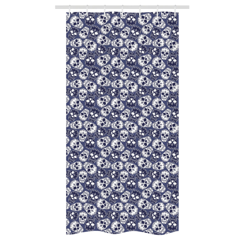 Everlie Shower Curtain with Hooks Included, 72" H x 36" W