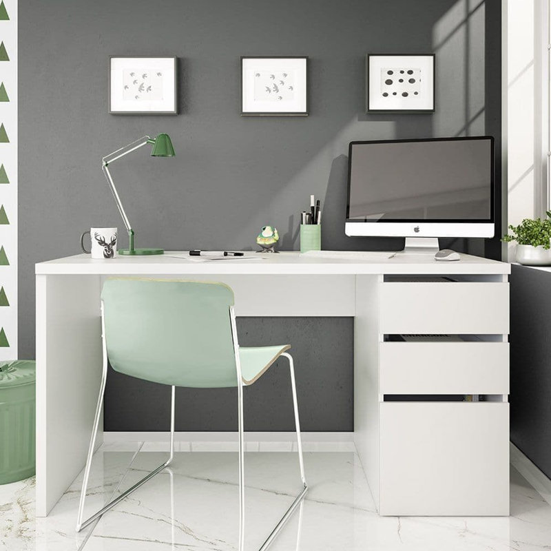Lalonde Solid Wood Computer Desk