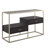 Phelim 45.9'' Glass Top Console Table