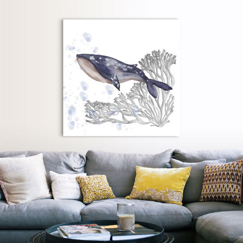 «Flying Dreams II», art mural sur toile, Toile tendue, H 48 po x l 48 po x P 1 po