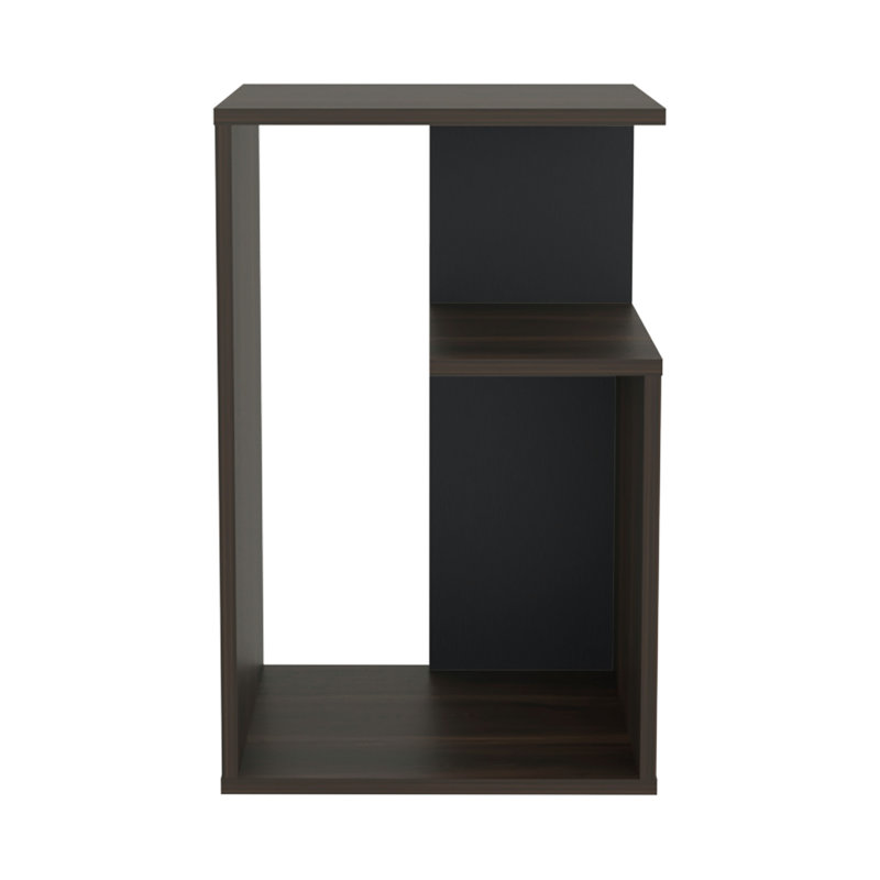 Table d'appoint Everet, Chêne foncé