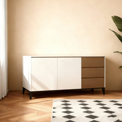Buffet simple de style nordique moderne
