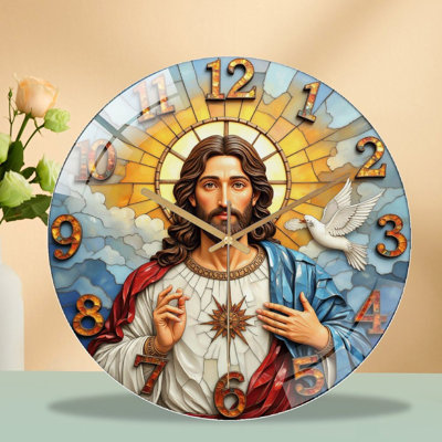 Horloge murale religieuse