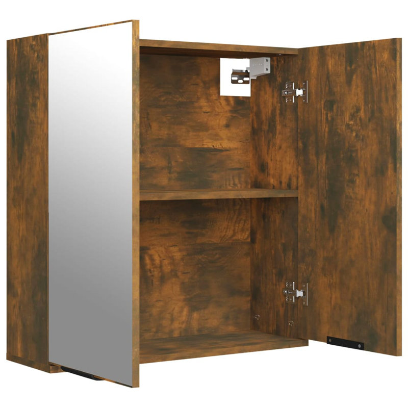 Jimbo Bathroom Cabinet, Smoked Oak