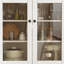 72.5"H Kitchen Pantry With Glass Door And Microwave Shelf-1803480432