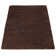 Epperson Solid Colour Machine Woven Brown Area Rug