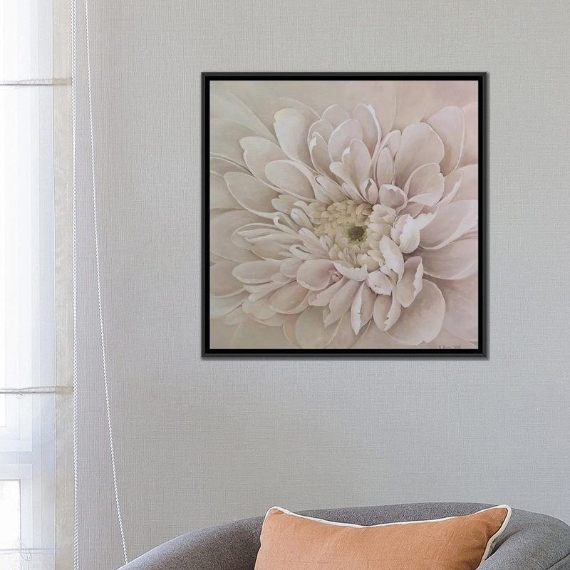 « prettiness », impression sur toile, H 18 po x l 18 po x P 1,5 po, Toile encadrée noire, Pas de tapis