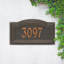 Plaque d'adresse murale 1 ligne Signature Series-1340067685-1340067682-1340067689