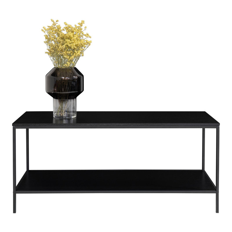 Perina Unfinished TV Stand, Black