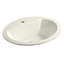 Lavabo encastré ovale en céramique avec trop-plein Bryant-19195626-10940792