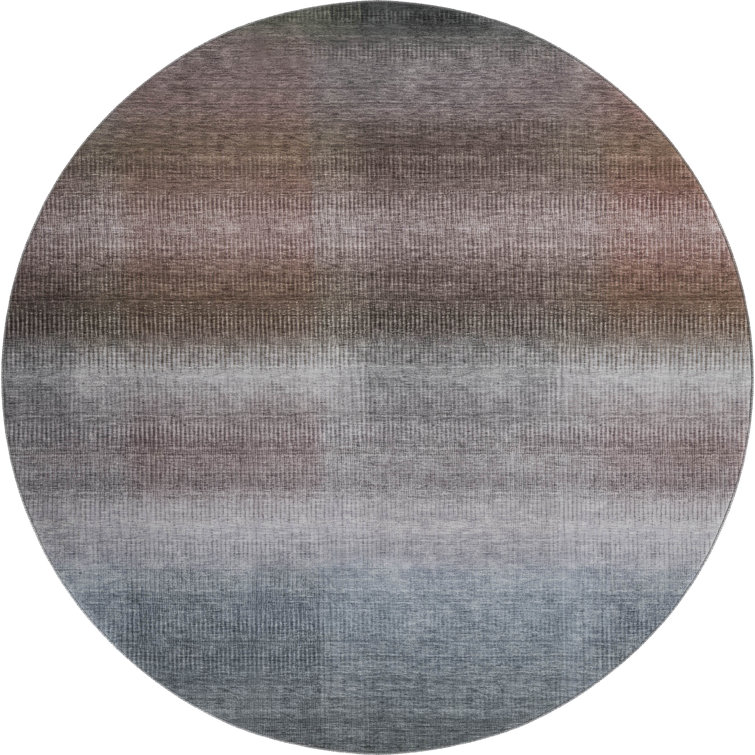 Premium Machine Washable Hooley AMF1735 Squares Rug